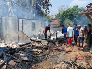 Kerugian Capai 100 Juta Rupiah, Rumah dan Kandang Sapi di Juwangi Dilalap Api