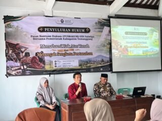 Tanah Aman, Warga Tenang: PUSBAKUM UIN Salatiga Perkuat Literasi Hukum Pertanahan di Rejosari, Temanggung