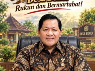 Pilkades Desa Bener Diikuti Empat Calon, Kades Saefudin Tekankan Pemilihan Damai Tanpa Gesekan